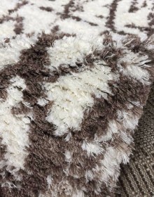 Високоворсний килим MF LOFT 2945A White-D.Beige - высокое качество по лучшей цене в Украине.